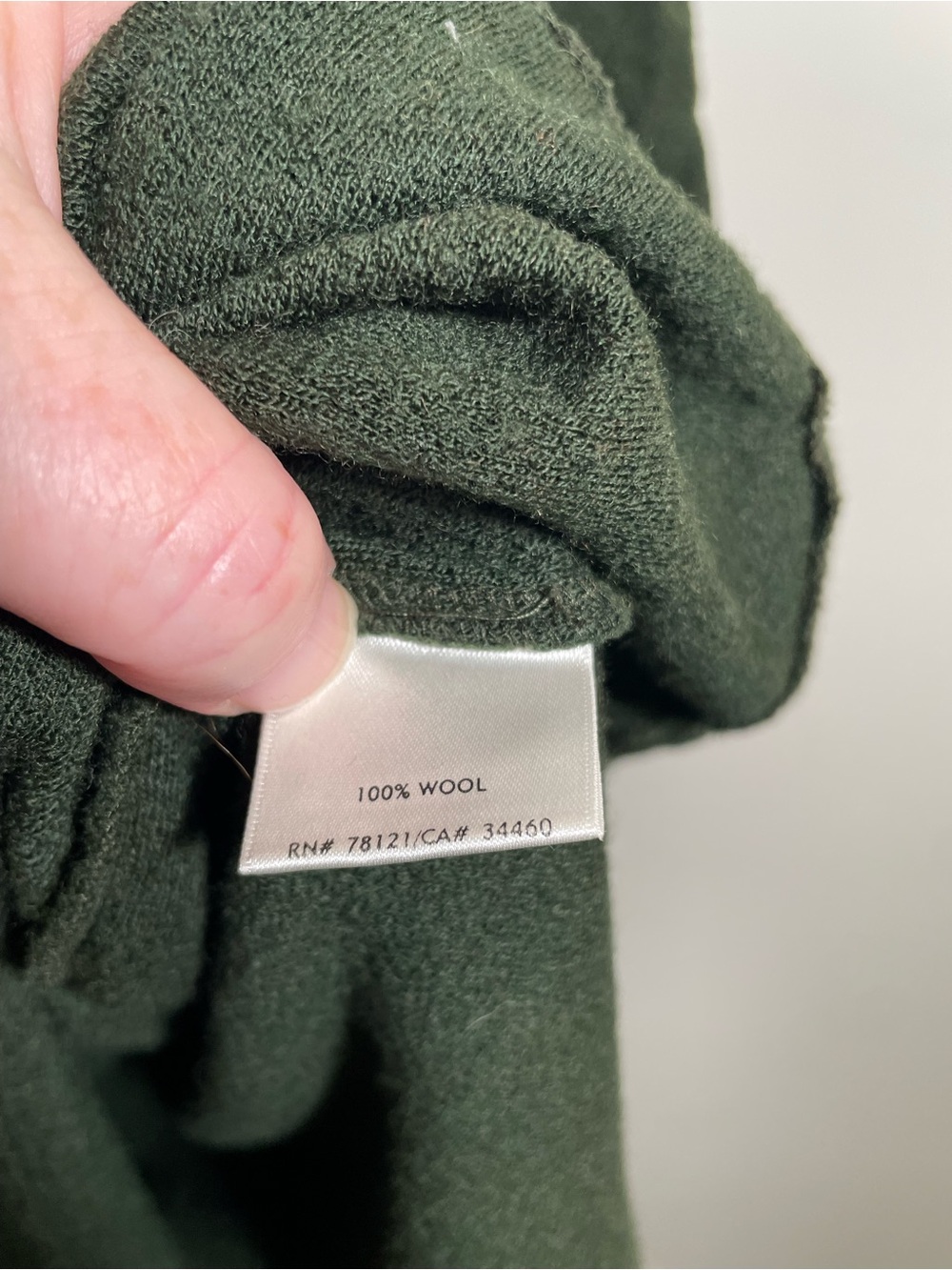 Eileen Fisher 100% wool knit skirt - Picture 3 of 4